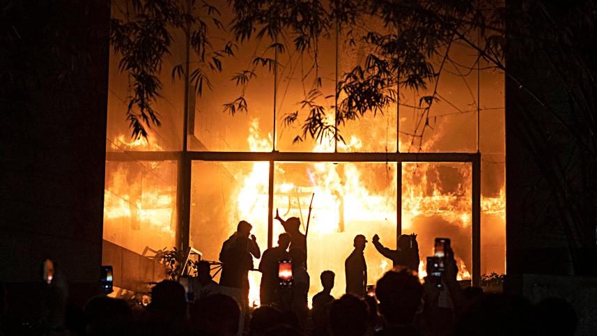 Attack on The Daily Star office