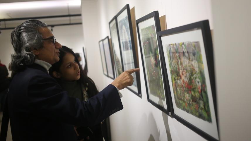 art exhibition in Dhaka