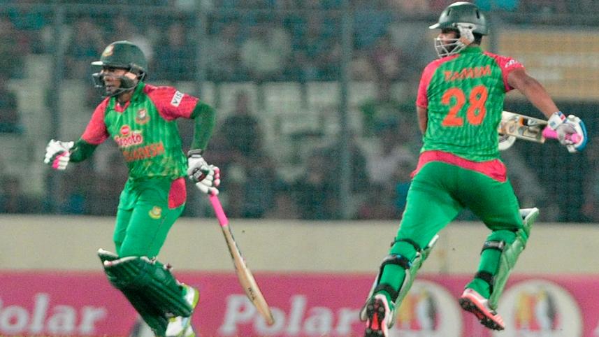 Mushfiqur Rahim and Tamim Iqbal partnership