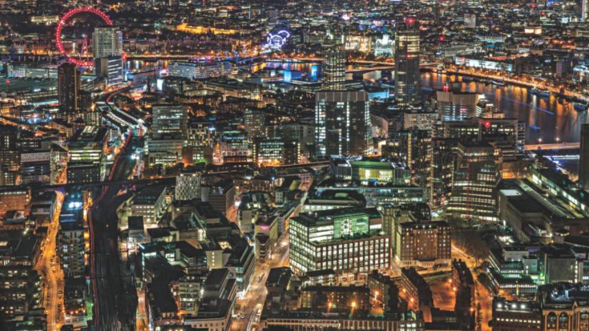 On top of the Shard