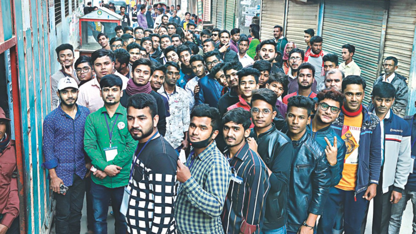 Bangladesh voters