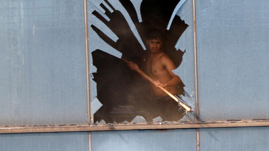 Banani Fire victim