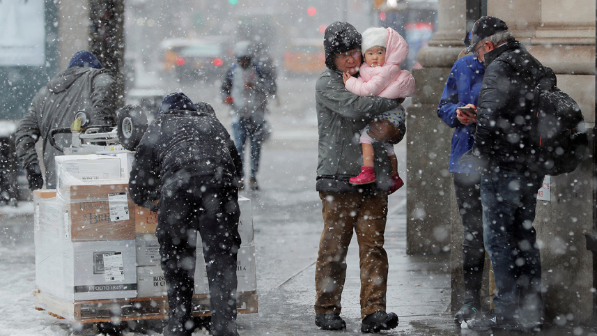 US snowstorm