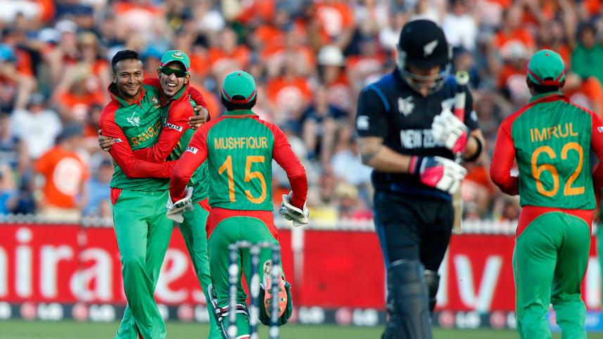 Bangladesh's Shakib Al Hasan 