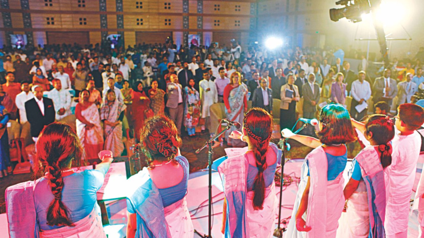 Shantite Bijoy or Win with Peace