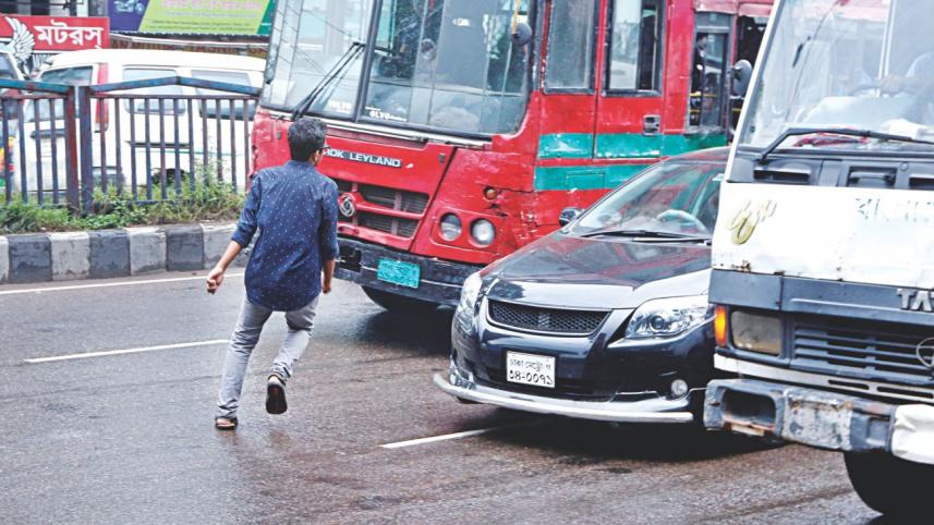 Violation of traffic rules