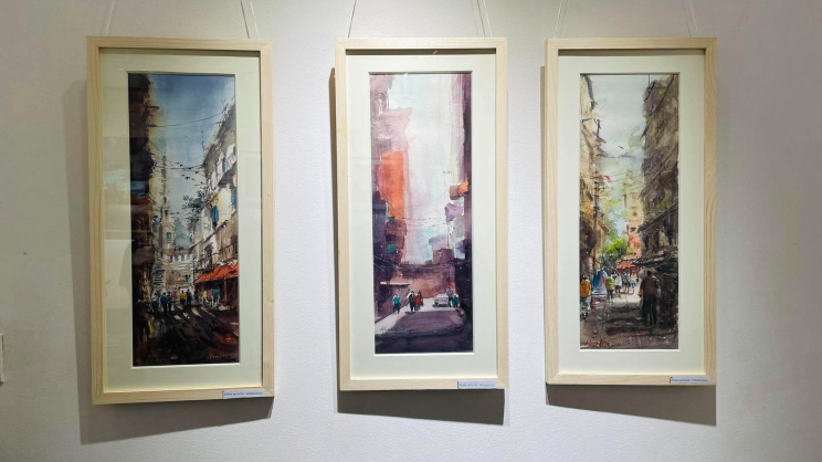 ‘Petrichor: Impressions of Time’ reflects on memory and experience through two artistic voices
