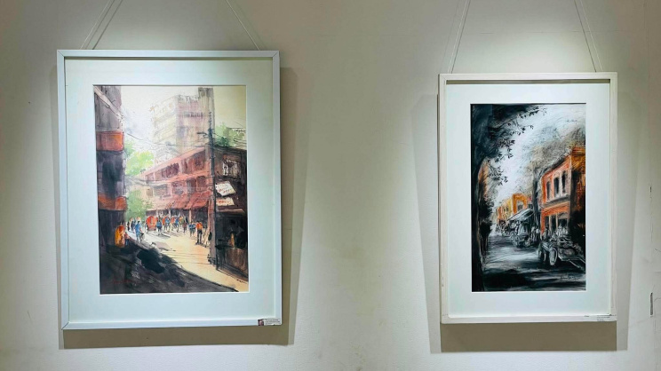 ‘Petrichor: Impressions of Time’ reflects on memory and experience through two artistic voices