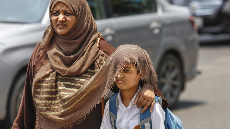 Students back to school even as Met office extends heat alert