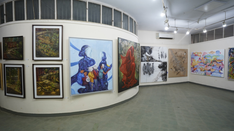 Reality through the canvas: ‘Annual Art Exhibition 2025’ reflects the world around us