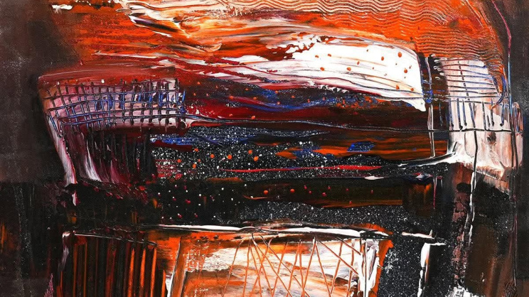 Azharul Islam Sheikh explores freedom through colour and texture