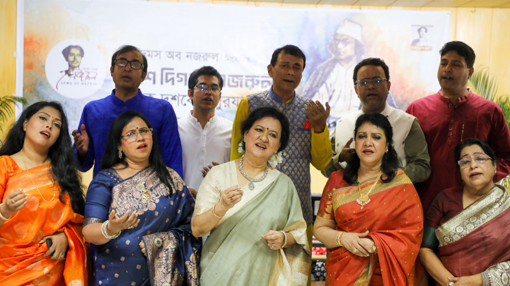 Gems of Nazrul celebrates a decade with glorious musical evening