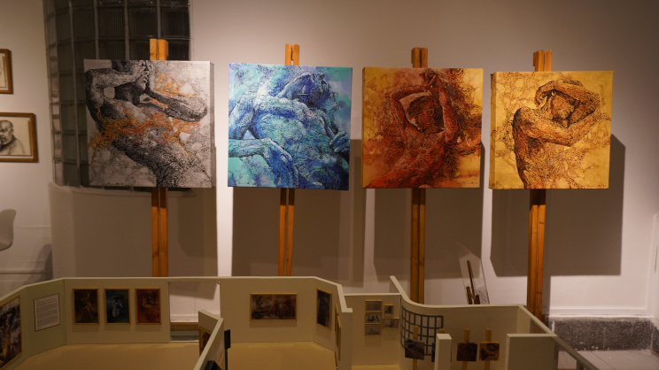 ‘The Song of Agony’: Exhibition explores the six inner enemies of human nature