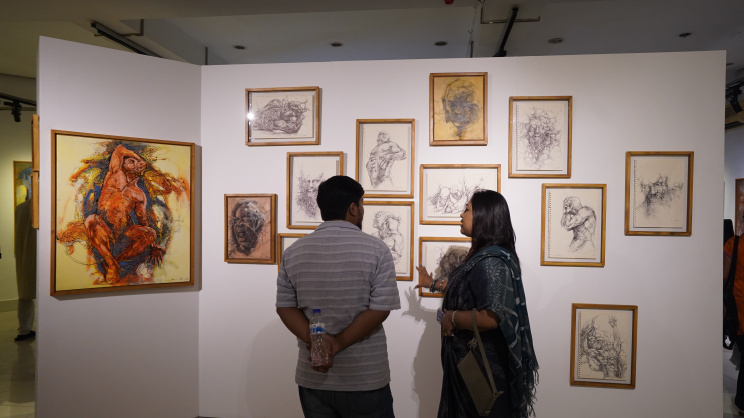 ‘The Song of Agony’: Exhibition explores the six inner enemies of human nature