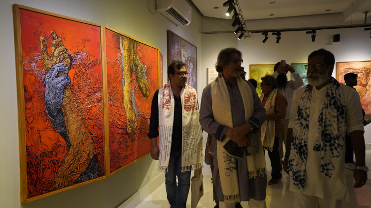‘The Song of Agony’: Exhibition explores the six inner enemies of human nature