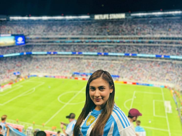 I support Argentina for Messi: Mehazabien Chowdhury