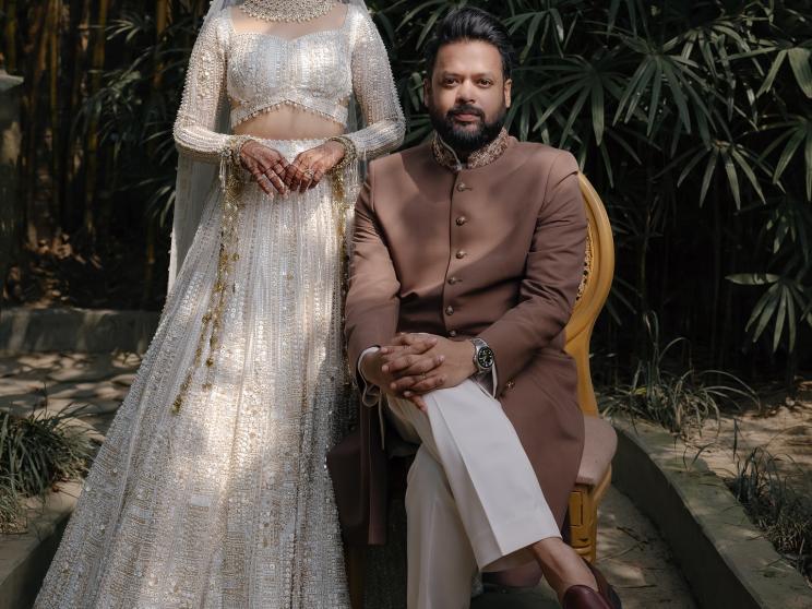 ‘He stole my heart 12 years ago’: Mehazabien shares wedding photos