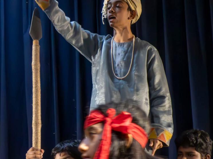 Bibarton’s child artistes stage Tagore’s ‘Rother Roshi’