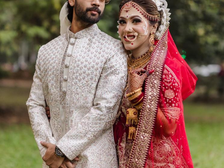 Singer Badhon Sarker Puja ties the knot 