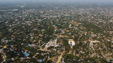 A drone view of Rohingya refugee camps in Cox's Bazar, Bangladesh, April 17, 2026. REUTERS.jpg