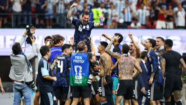 Lionel Scaloni emotional after Argentina win