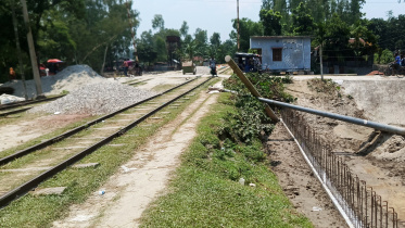 Bangladesh Railway launched the Chilmari-Kurigram railway rehabilitation and modernisation project in 2023 under two packages. Photo: Star