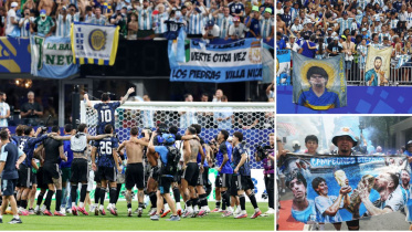 Messi tribute to Maradona after England win