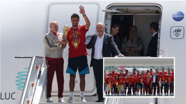 Spain World Cup 2026 celebration in Madrid