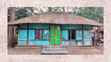 traditional village houses in Bangladesh