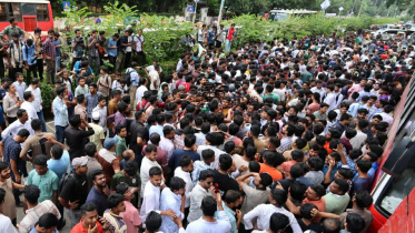 HSC examinees protest