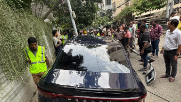 construction worker killed in Baridhara car accident