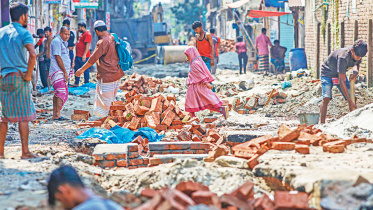 Dhaka road digging ban during monsoon