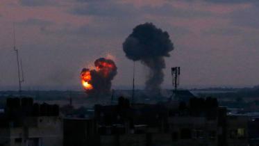Israeli rockets hit