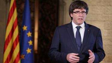 Ousted Catalan leader Carles Puigdemont