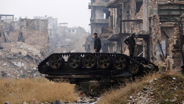 government-controlled area of Aleppo
