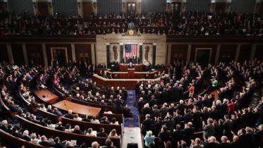 File photo of a session of US House of Representatives