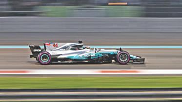 F1 cars