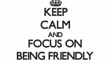 Friends or just friendly