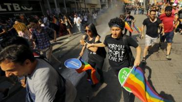 gay rally