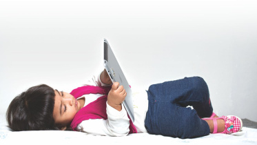 Kids on screen