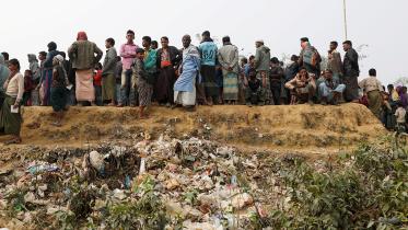 Rohingya refugee Balukhali camp