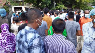 Launch capsize in Buriganga