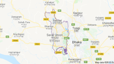 Savar map