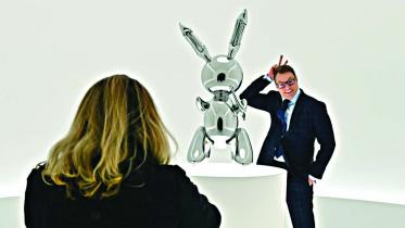 Jeff Koons sculpture 