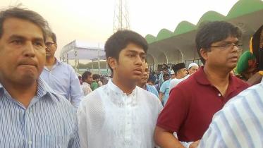 Son of pilot Abid Sultan