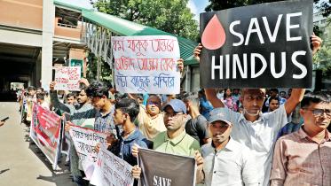 Aftermath of AL govt’s fall: Minorities faced 205 attacks in 52 districts