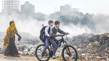 air pollution in Dhaka