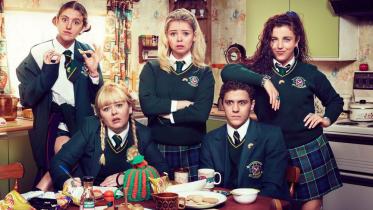 The main characters in Derry Girls