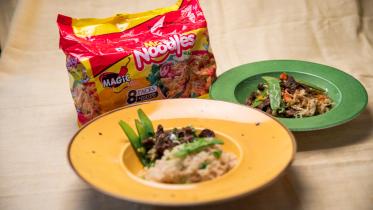 noodles with beef