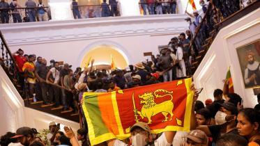 Sri Lanka protest